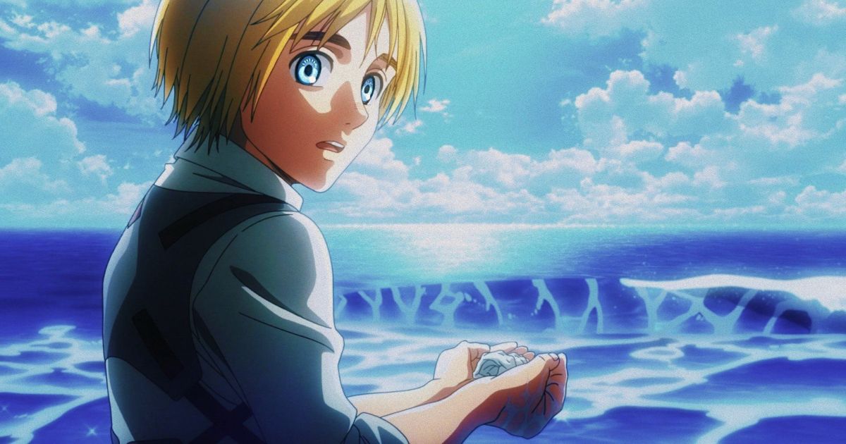 Armin in Attack on Titan