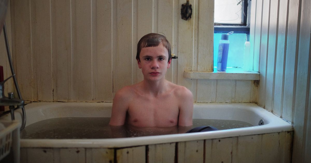 Beautiful Beings movie from Iceland with Balli in a tub