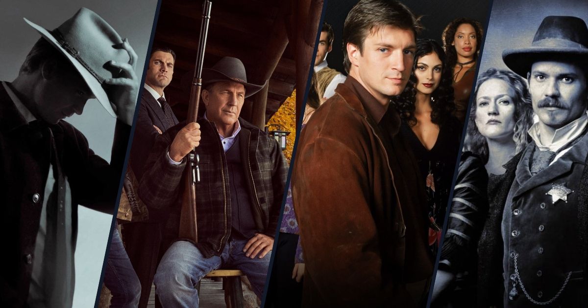 Best TV Westerns including Deadwood, Justified, Yellowstone, and Firefly