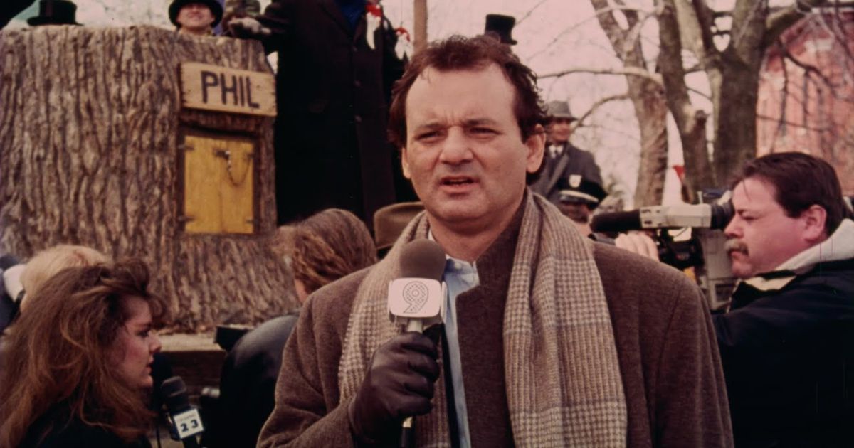 Bill Murray in Groundhog Day