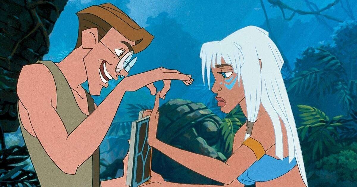 Michael J. Fox and Cree Summer in Atlantis: The Lost Empire