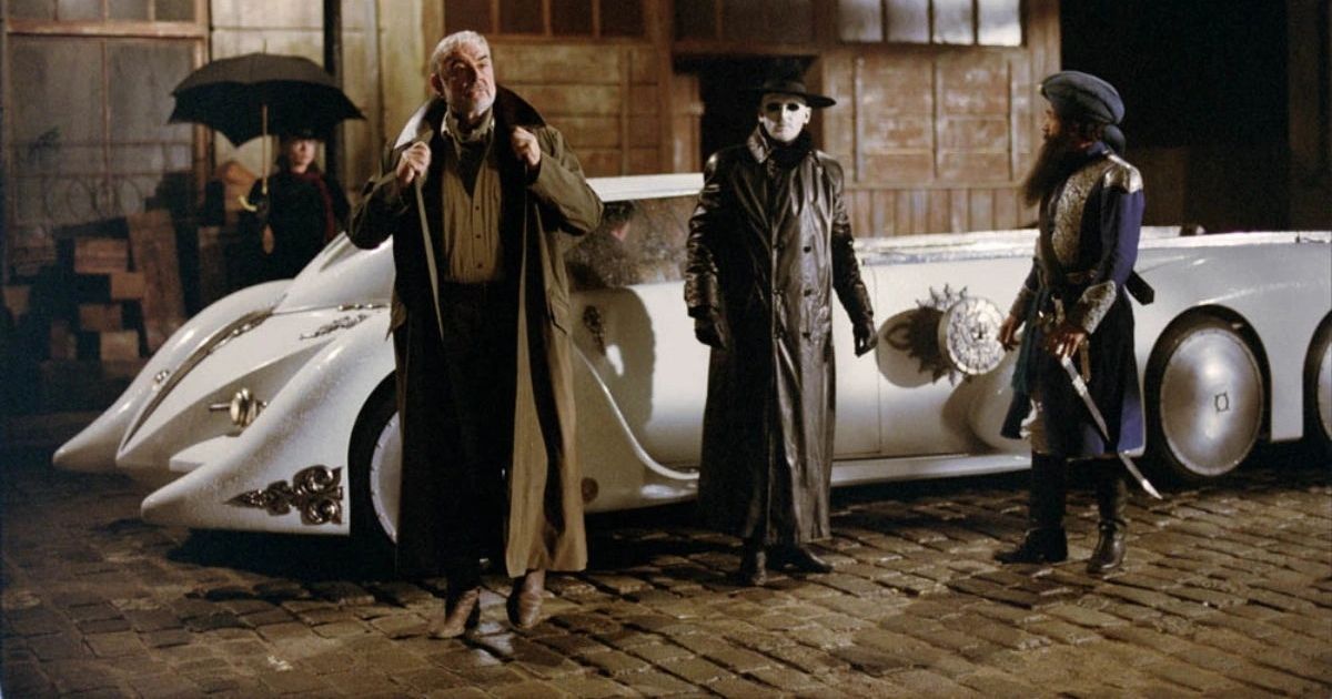 Sean Connery, Naseeruddin Shah, and Tony Curran in The League of Extraordinary Gentlemen