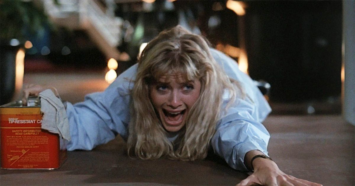 Barbara Crampton in Chopping Mall