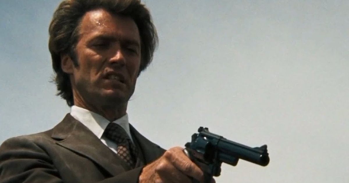 Clint Eastwood as Dirty Harry