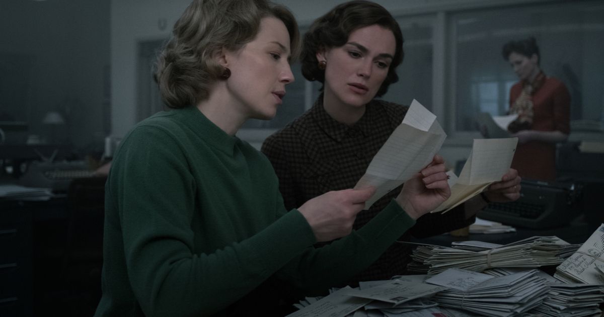 Boston Stranger - Carrie Coon and Keira Knightley