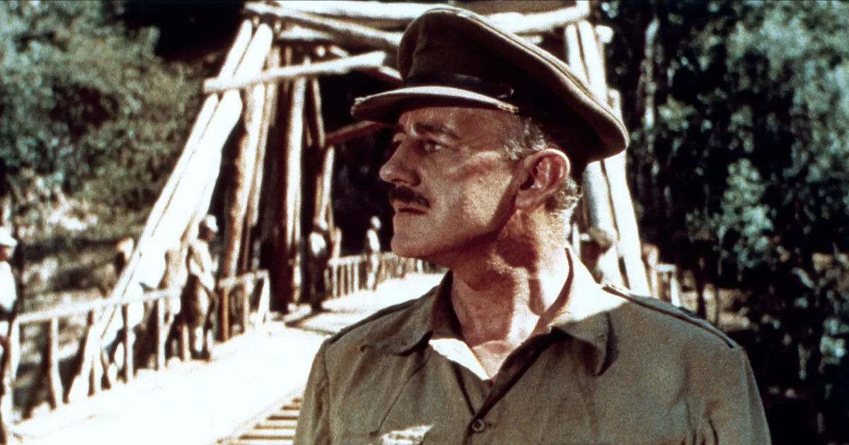 Alec Guinness in The Bridge on the River Kwai