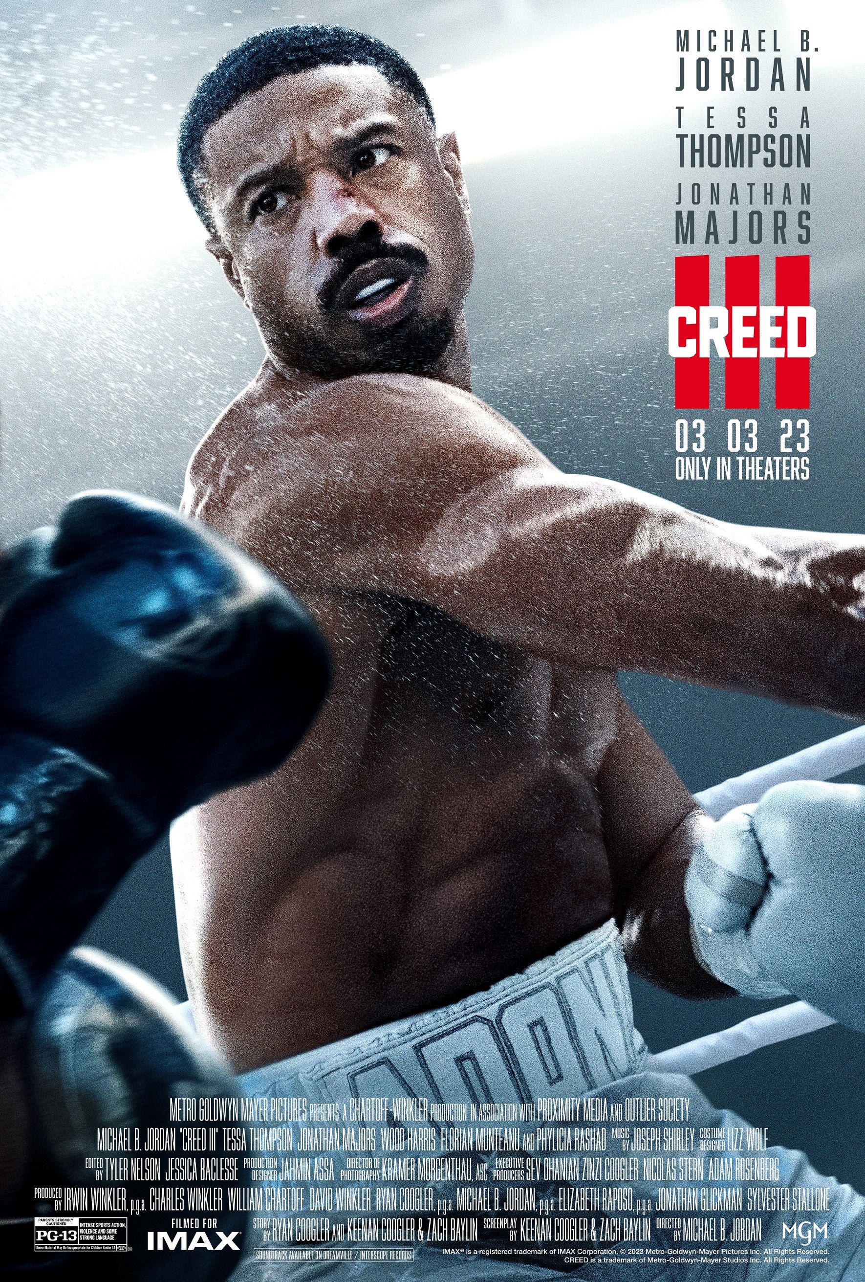 Creed III Poster Puts Michael B. Jordan Back in the Ring