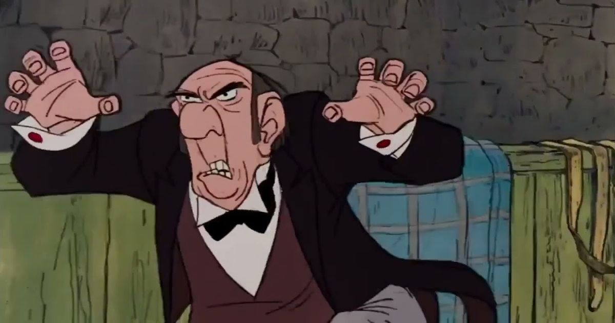 Edgar Balthazar in a scene from The Aristocats