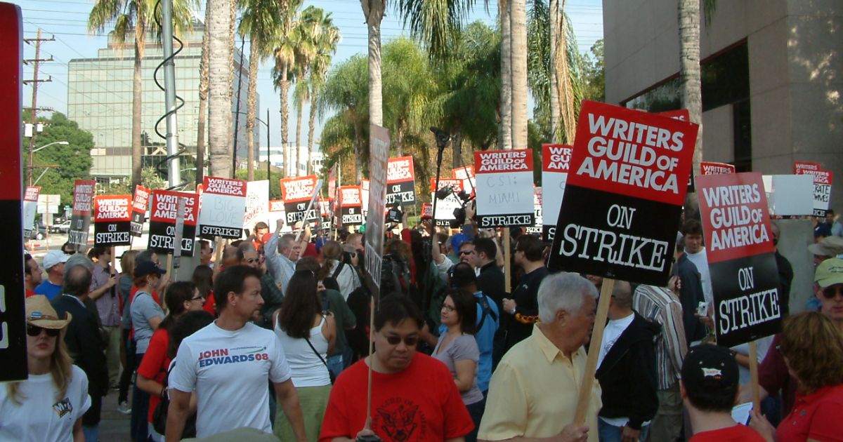The Writer's Guild on Strike in 2007-08