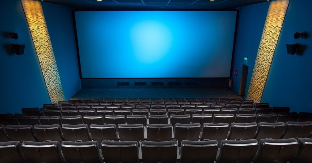 Empty movie theater from Pixabay