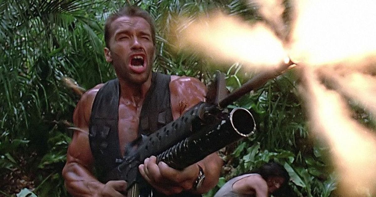 A scene from Predator