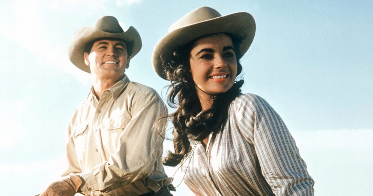 Filme gigante com Elizabeth Taylor