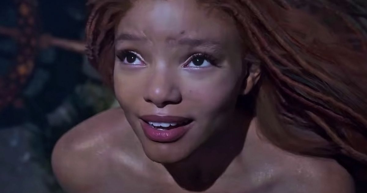 Halle Bailey in The Little Mermaid