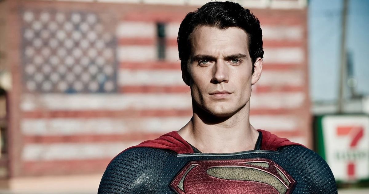 Henry Cavill as Superman in DC's Man of Steel