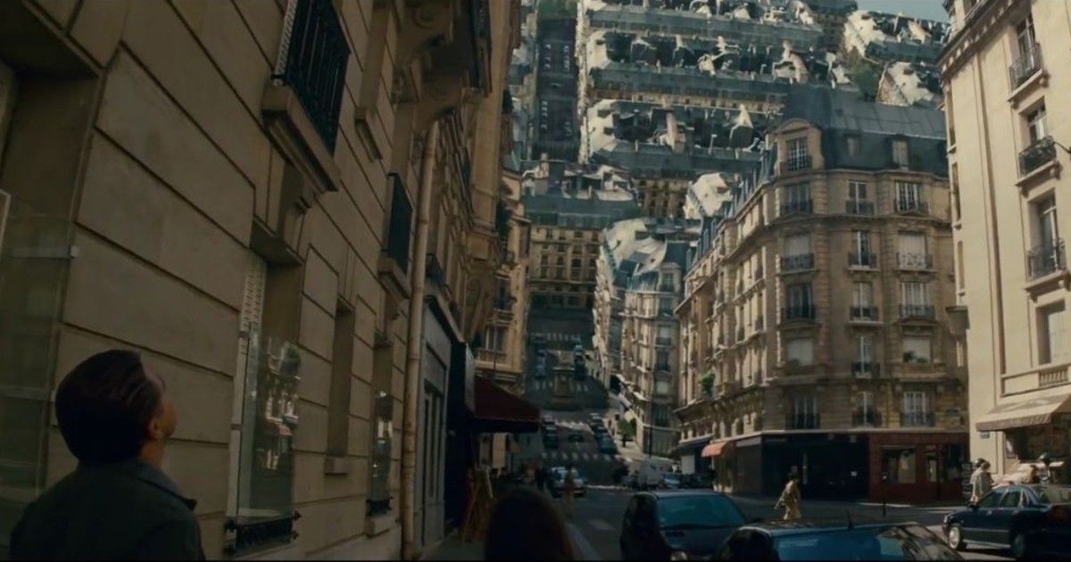 A scene from Inception (2010)