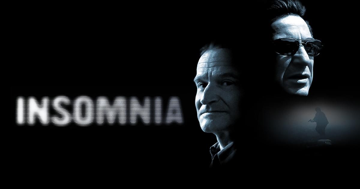 Movie Poster for Christopher Nolan's 2002 crime-mystery film Insomnia