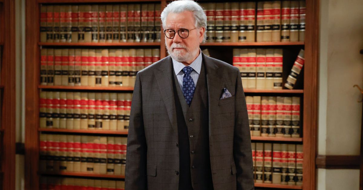 John Larroquette as Dan Fielding in Night Court TV reboot