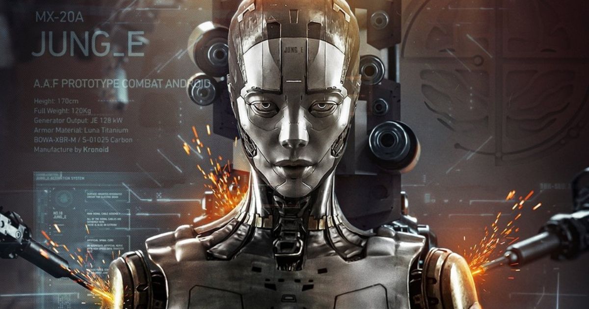 Jung E robot in scifi Netflix movie