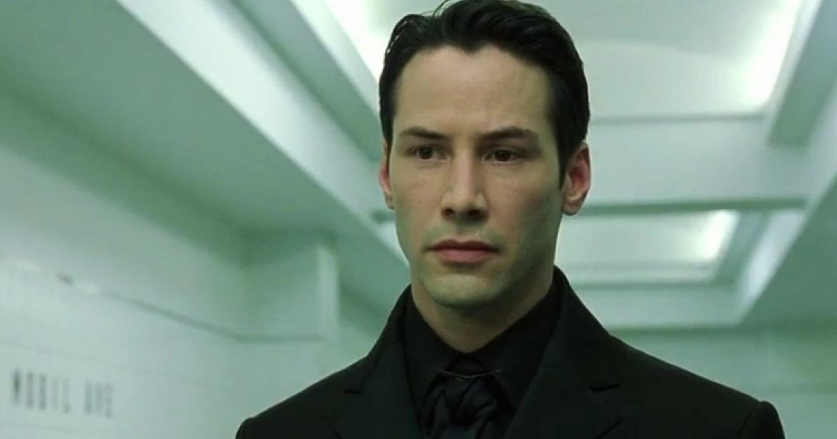 Keanu Reeves as Neo in The Matrix