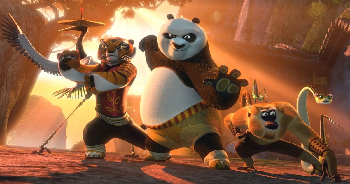 Po and his gang stand together