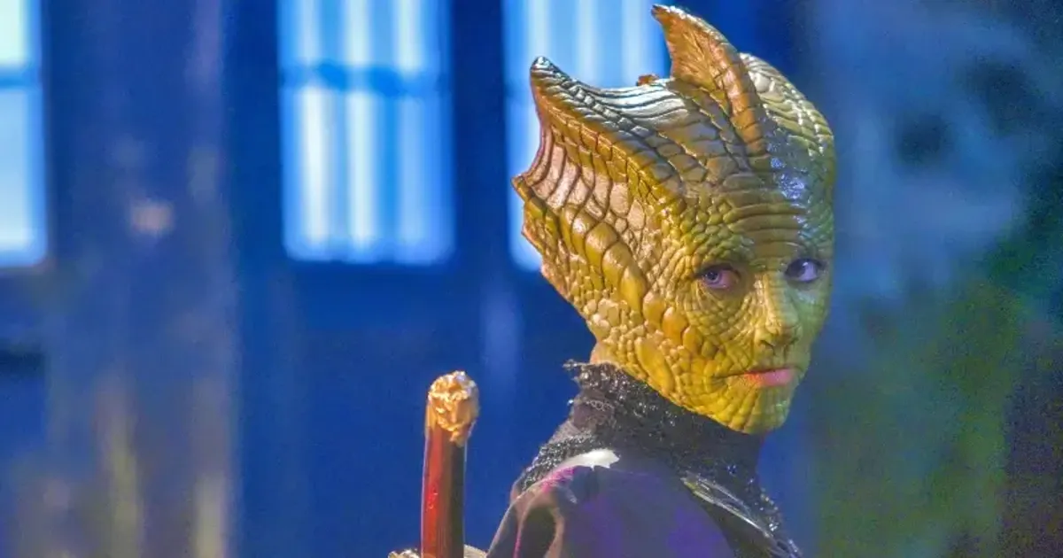 Neve McIntosh as Madame Vastra in Doctor Who
