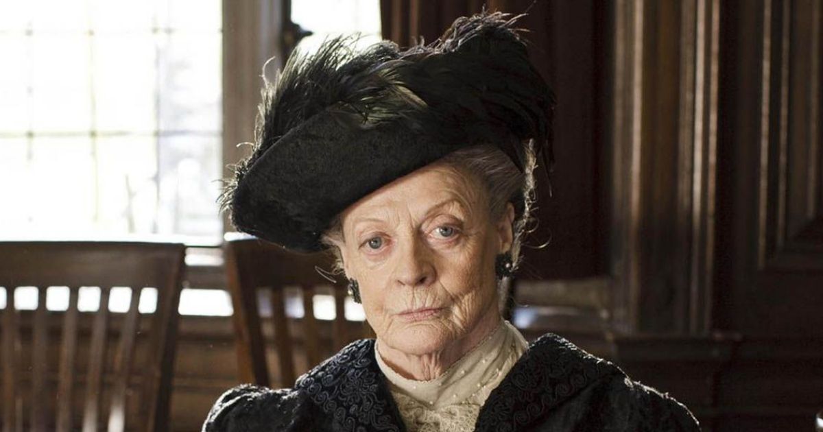 Maggie Smith as Violet in Downton Abbey