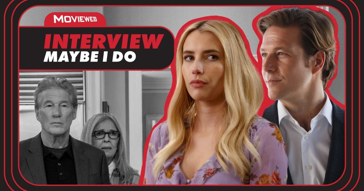 Maybe I Do movie interview with Emma Roberts and Luke Bracey