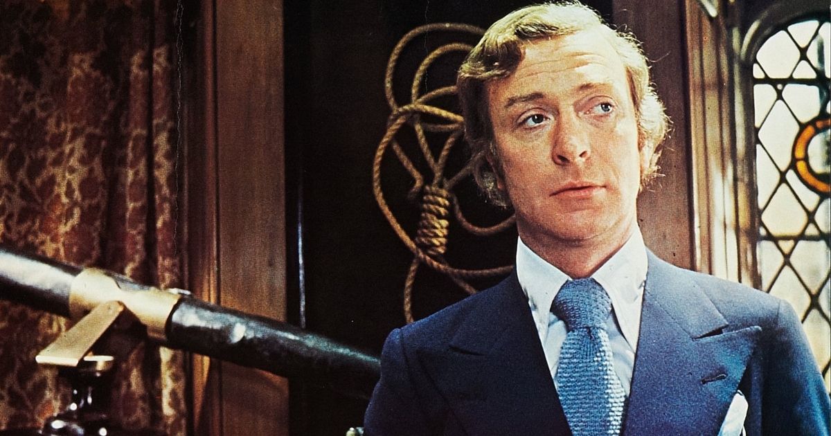 Michael Caine in the movie Sleuth