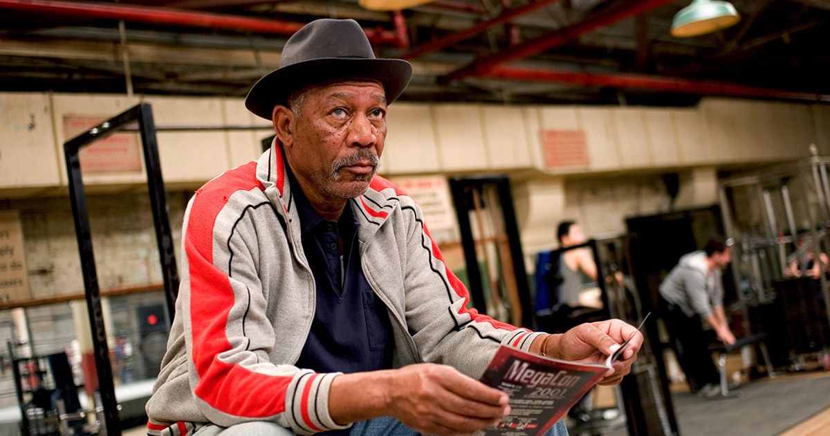 Morgan Freeman in Million Dollar Baby