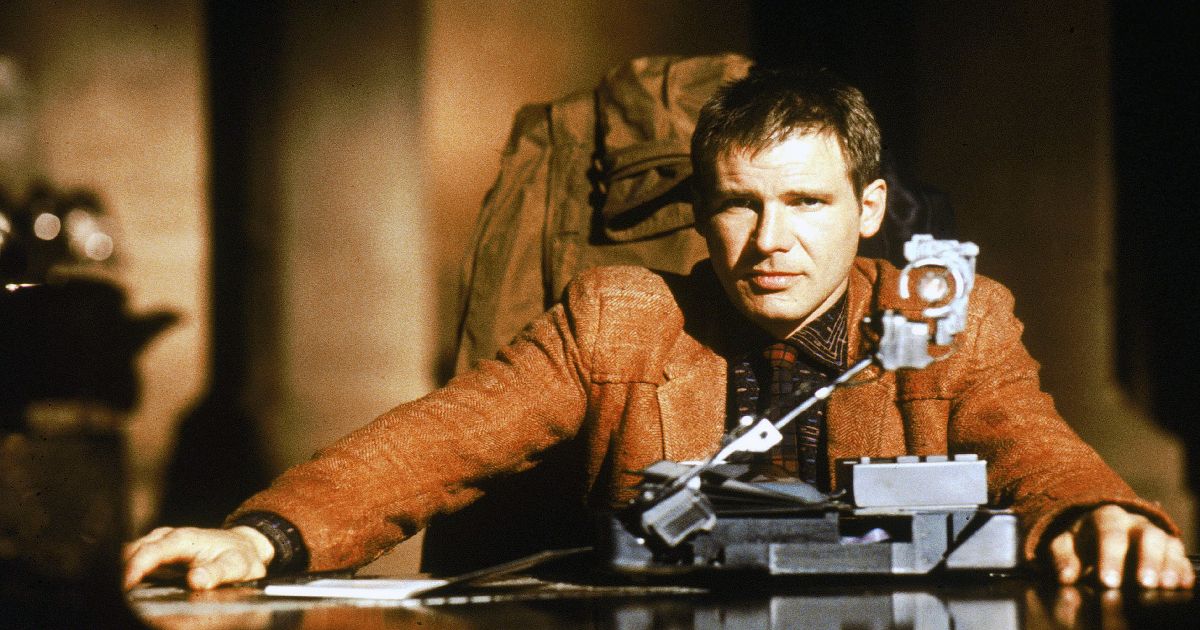 Harrison Ford as Rick Deckard in Blade Runner