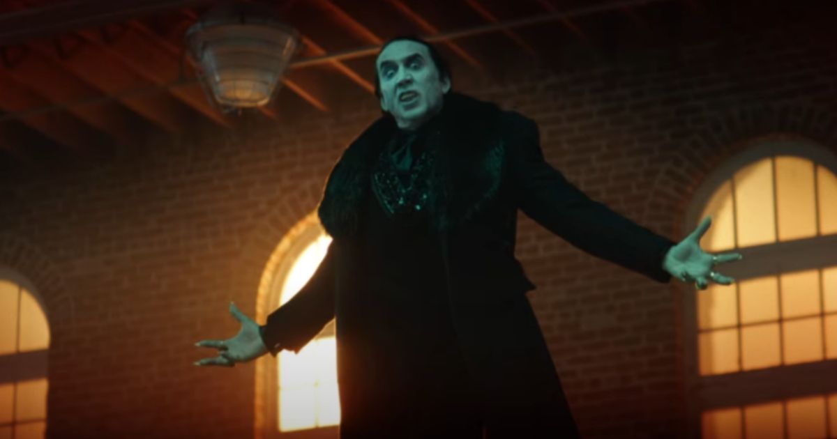 Nicolas Cage as Dracula in Renfield