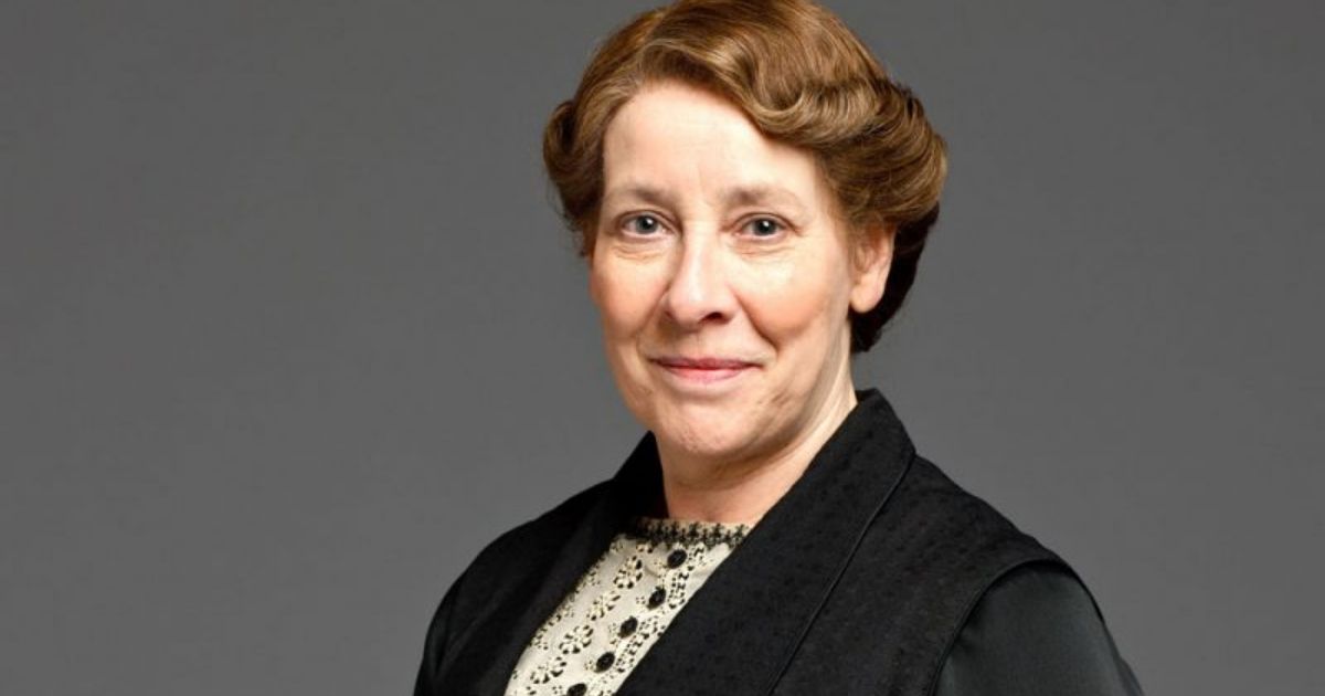 Phyllis Logan as Elsie Hughes in Downton Abbey