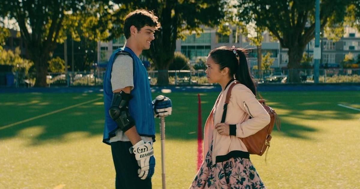 Lana Condor and Noah Centineo in To All the Boys I've Loved Before