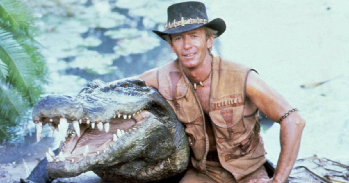 Hogan as Crocodile Dundee