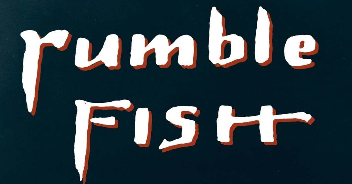Title Card for Francis Ford Coppola's Rumble Fish