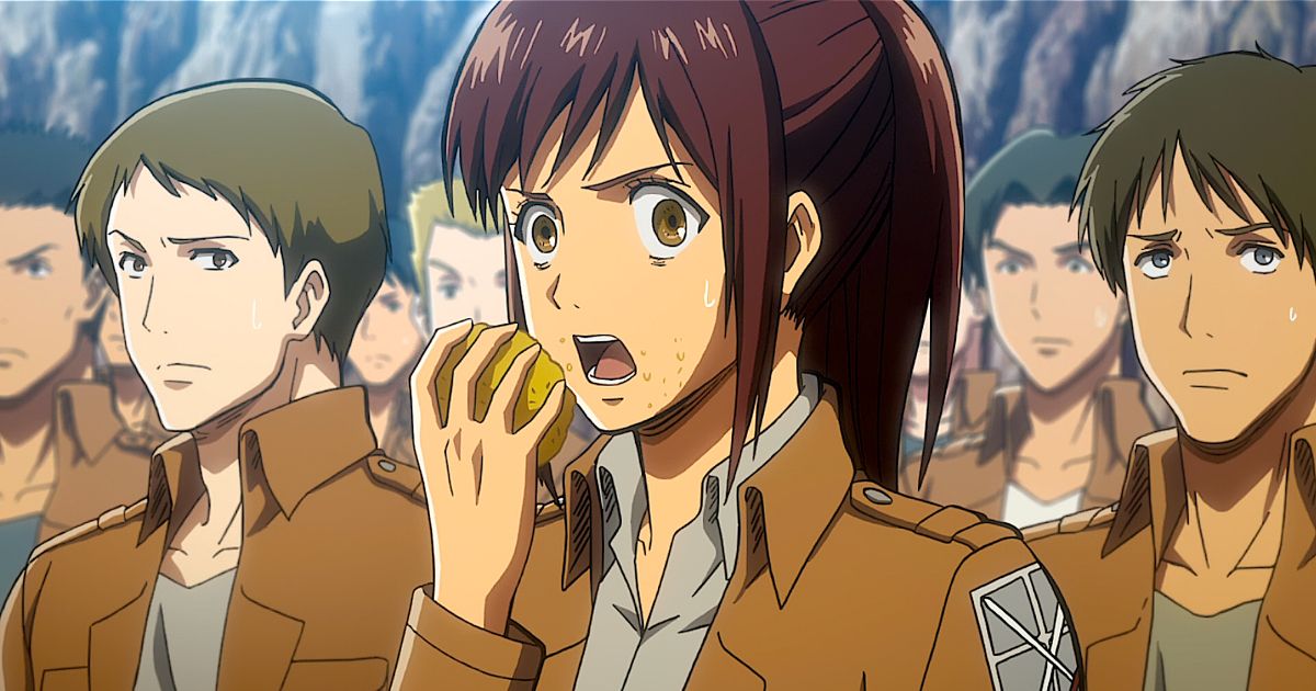 Sasha in Attack on Titan