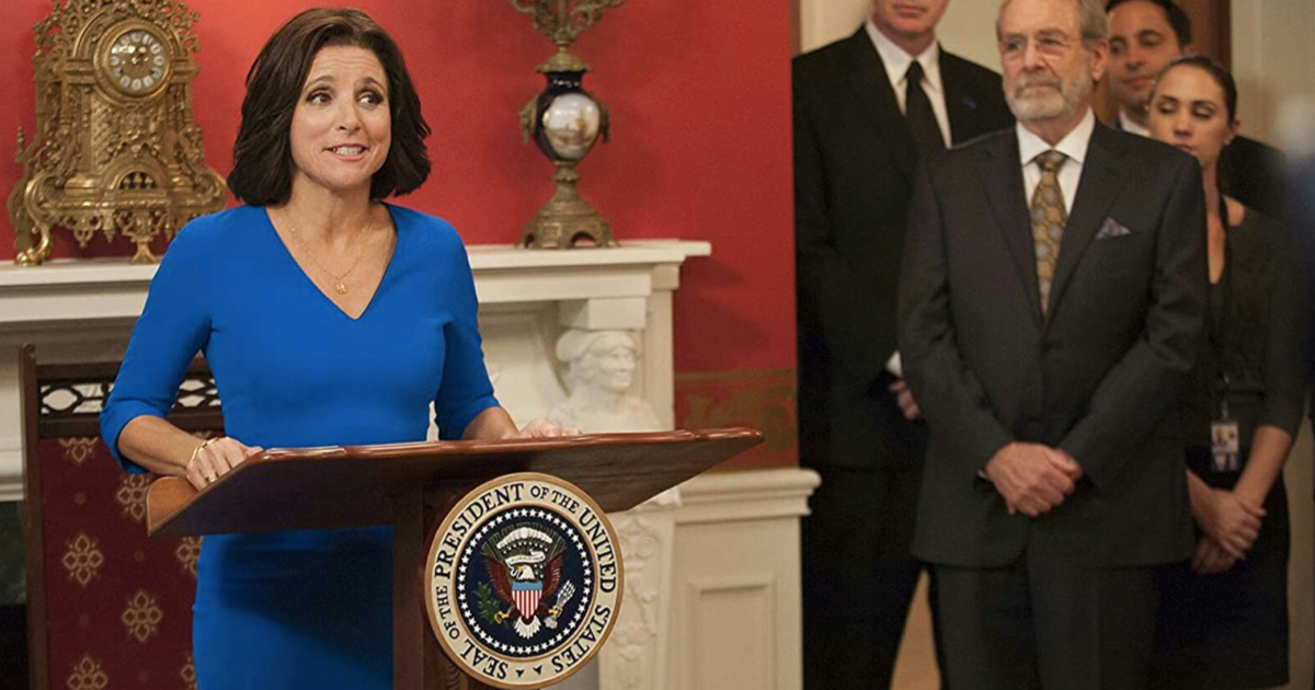 Julia Louis-Dreyfus & Martin Mull in Veep