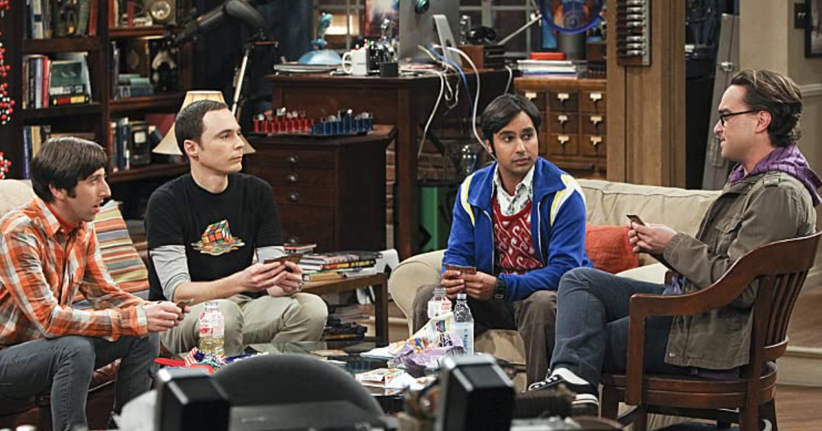 Simon Helberg, Jim Parsons, Kunal Nayyar, & Johnny Galecki in The Big Bang Theory