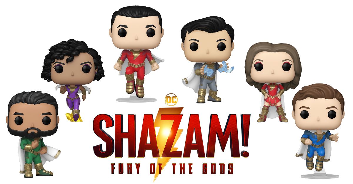 Shazam Team Funkos