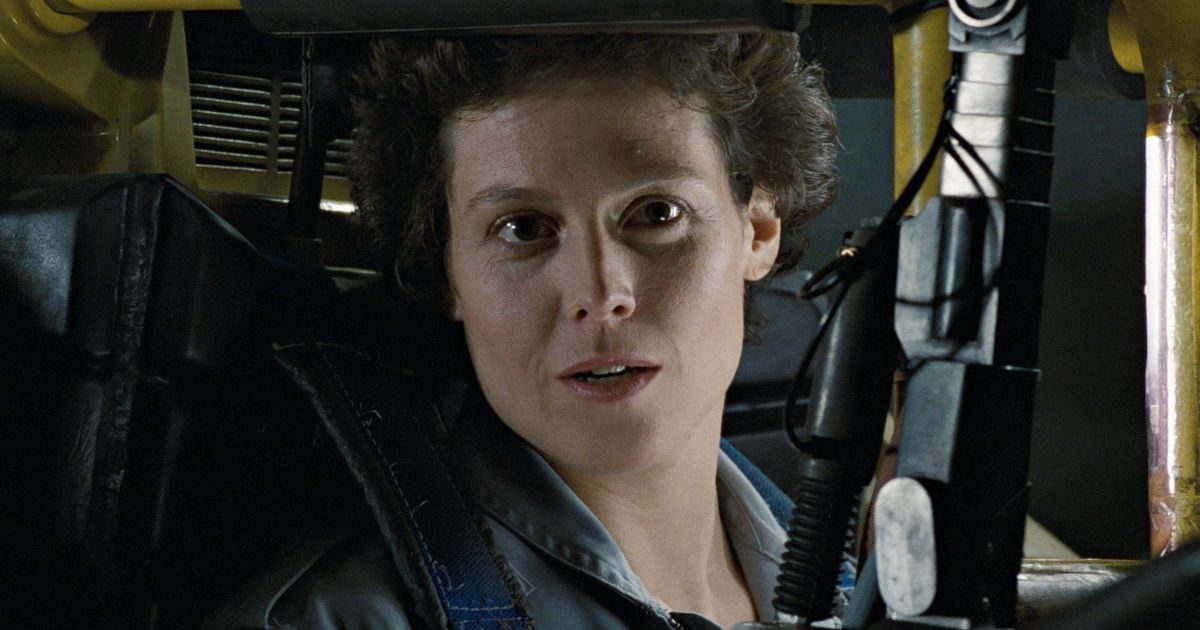 Sigourney Weaver as Ellen Ripley in Aliens