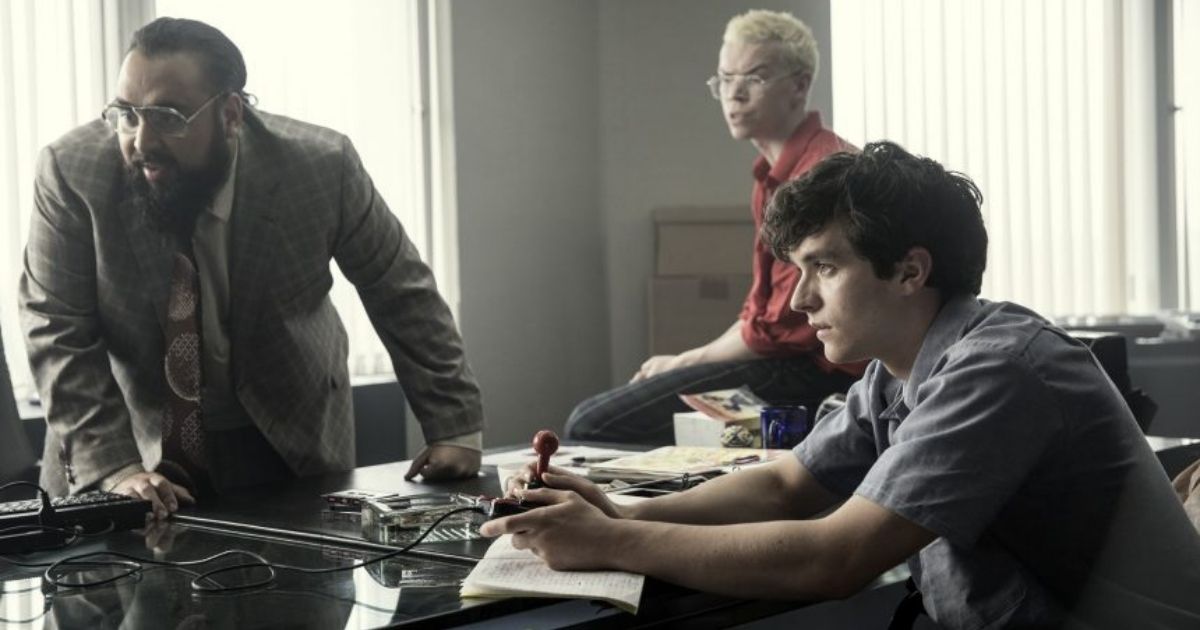 Some of the cast of Black Mirror_ Bandersnatch