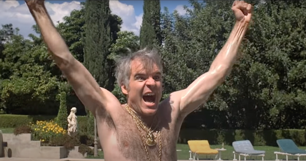 Steve Martin as Navin Johnson in a scene from The Jerk