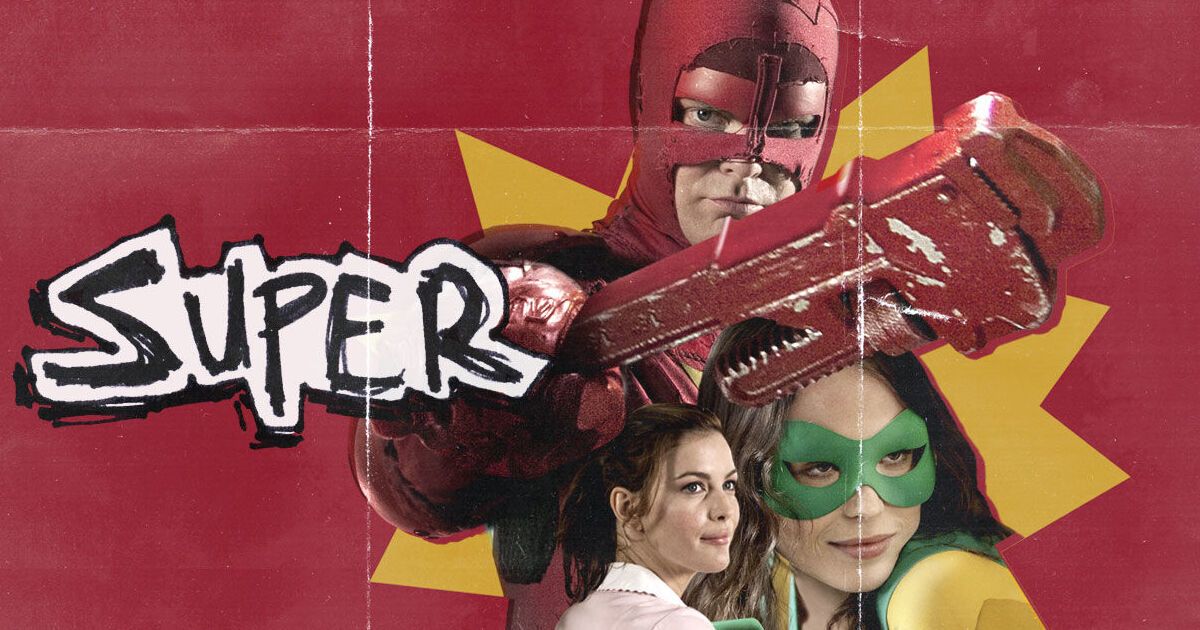Movie Poster for James Gunn's 2010 superhero comedy Super