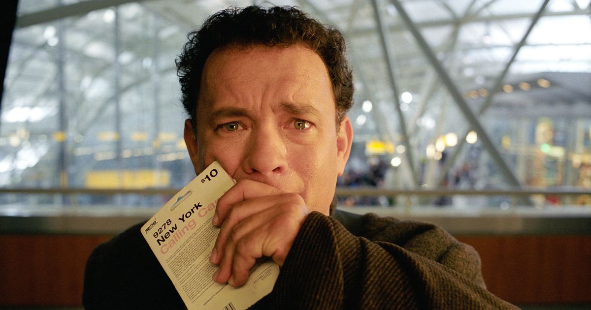 Tom Hanks in Steven Spielberg's the Terminal