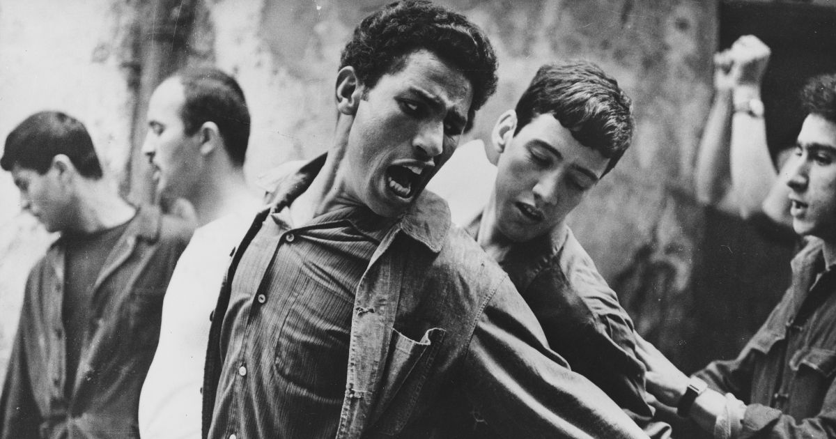 The Battle of Algiers soldiers 1966 movie