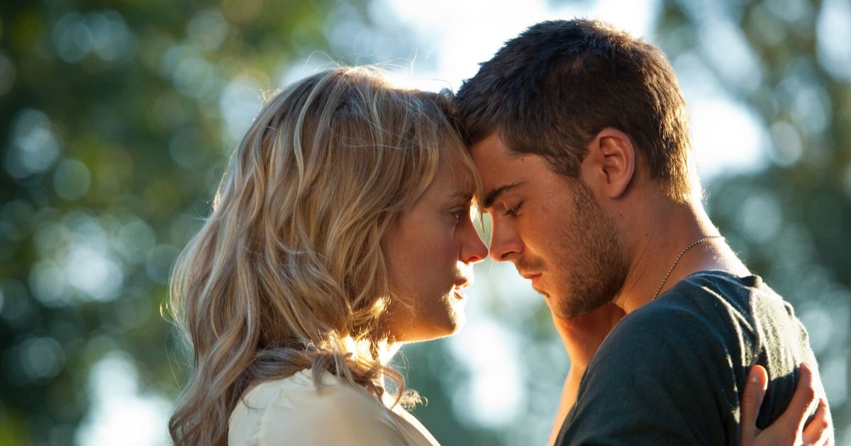 Efron and Schilling in The Lucky One