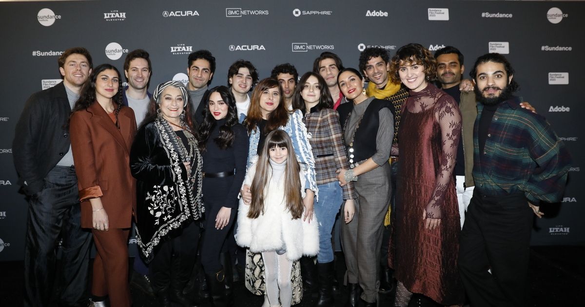 The Persion Version cast and crew at Sundance