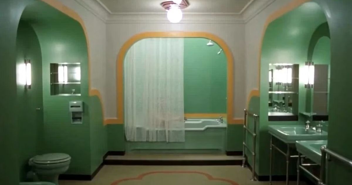 The Shining movie bathroom