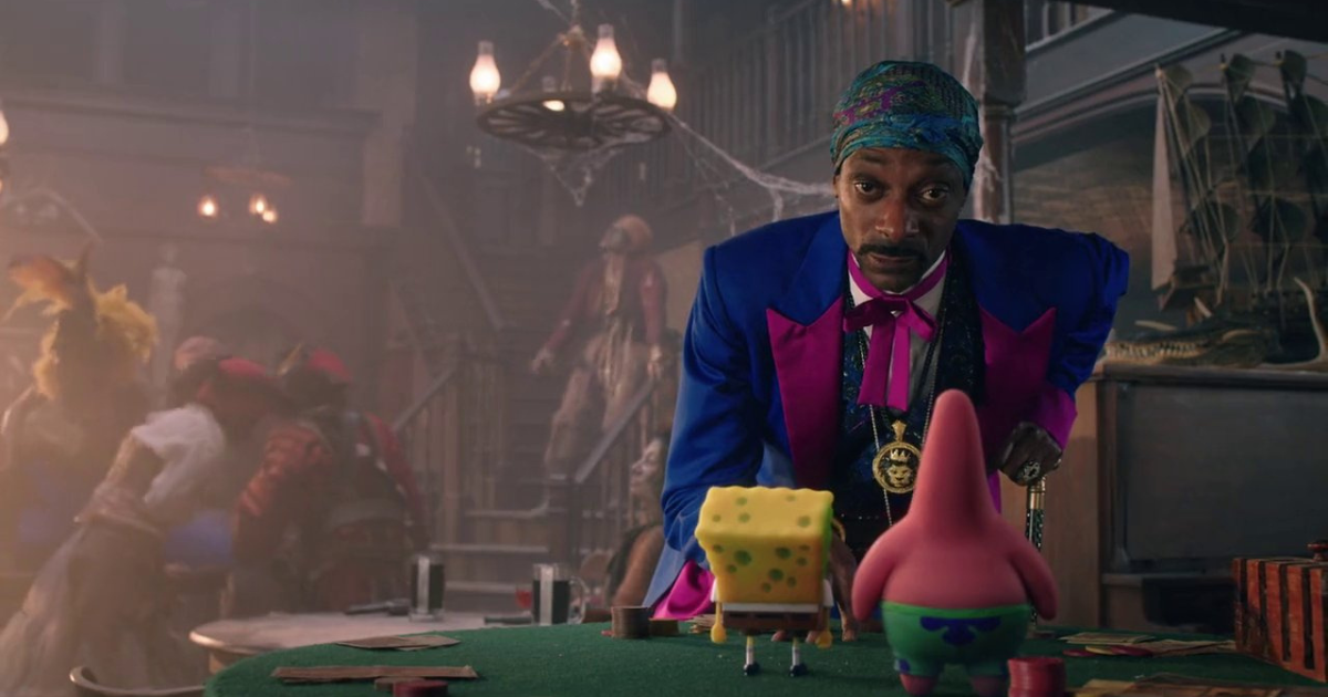 Snoop Dogg in The Spongebob Movie Sponge on the Run