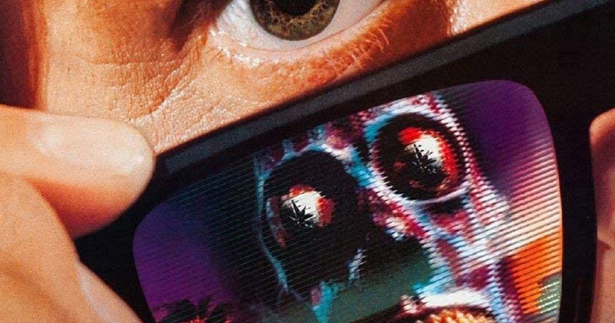 THEY LIVE John Carpenter 1988 Shape Shifting Alien Cop Original 35m  Transparency